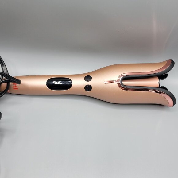 Chi Spin N Curl Ceramic Rotating Hair Curler Rose Gold No Box - Picture 12 of 12